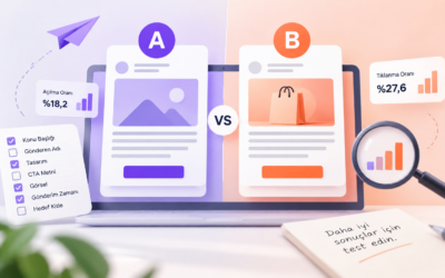 E-posta Pazarlamada A/B Testi: Veriden Daha Güçlü Kampanyalara